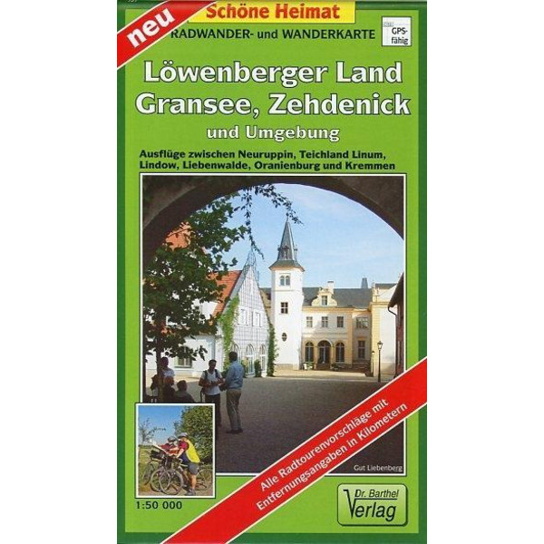 LÖWENBERGER LAND UND UMGEBUNG - Wanderkarte Ansicht 1