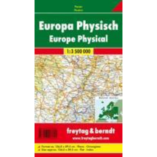 F+B EUROPA (PHYSISCH) - Straßenkarte Ansicht 1