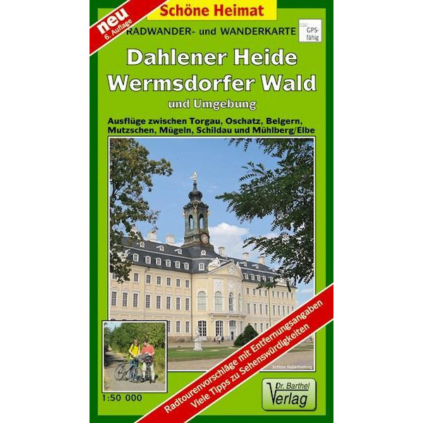 DAHLENER HEIDE / WERMSDORFER WALD UND UMGEBUNG - Wanderkarte Ansicht 1