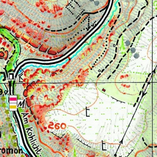 BRAND/HOHNSTEIN - Wanderkarte Ansicht 2
