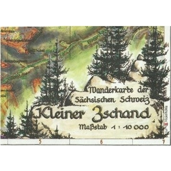 KLEINER ZSCHAND - Wanderkarte