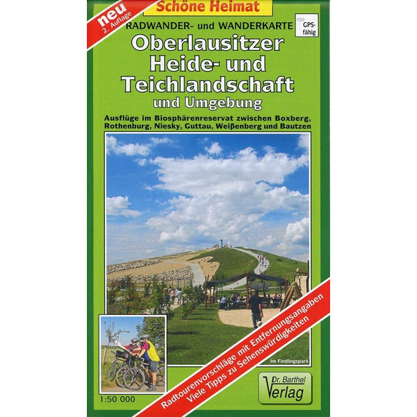 RADWANDER- UND WANDERKARTE OBERLAUSITZER - Wanderkarte Ansicht 1