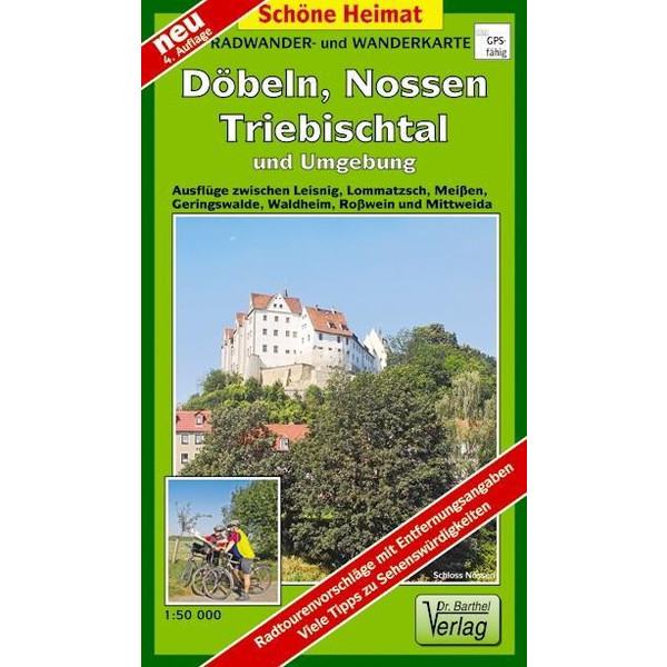 DÖBELN, NOSSEN, TRIEBISCHTAL UND UMGEBUN - Wanderkarte Ansicht 1