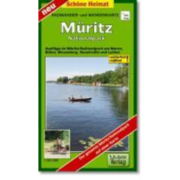 MÜRITZ-NATIONALPARK 1 : 50 000 RADWANDER - Wanderkarte