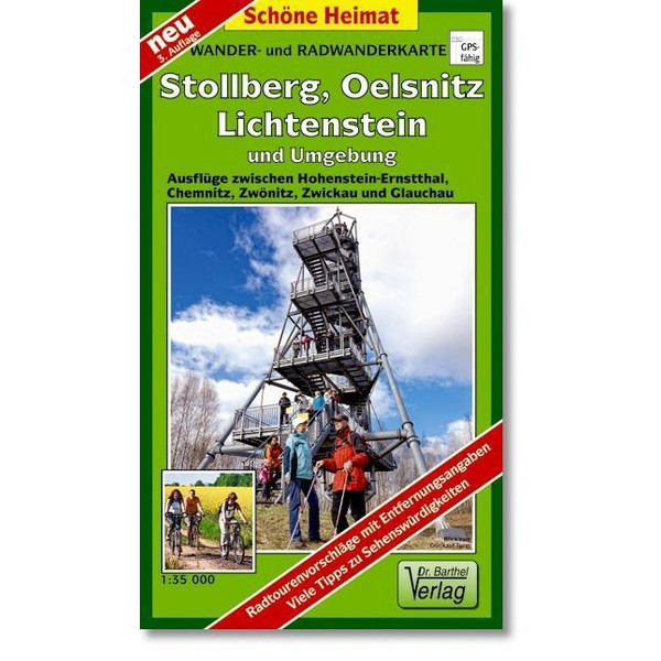 STOLLBERGER ERZGEBIRGE UND UMGEBUNG 1 : - Wanderkarte