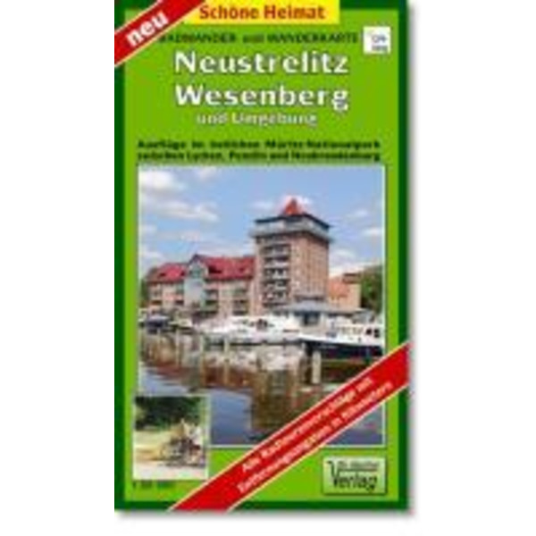 NEUSTRELITZ, WESENBERG UND UMGEBUNG 1:50.000 - Wanderkarte Ansicht 1