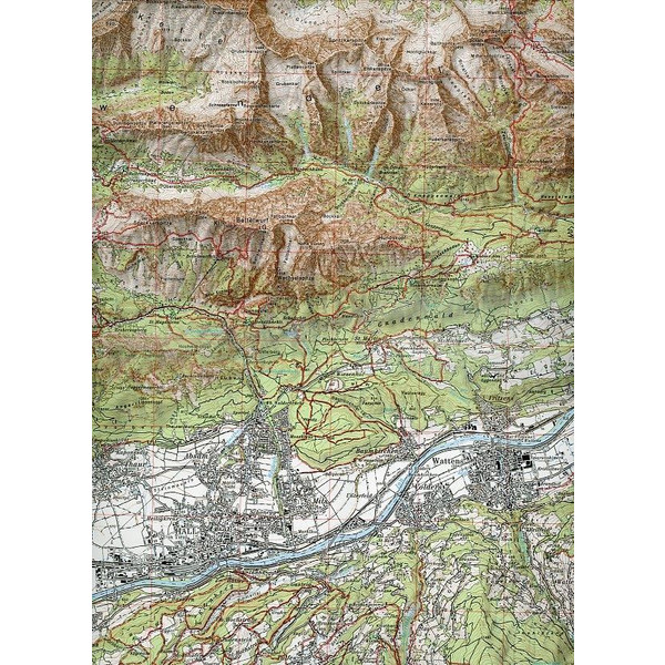 DAV 33 TUXER ALPEN 1:50T - Wanderkarte Ansicht 3