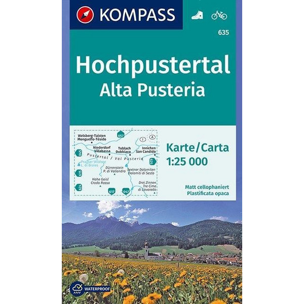 KOKA-635 HOCHPUSTERTAL 1:25T - Wanderkarte Ansicht 1