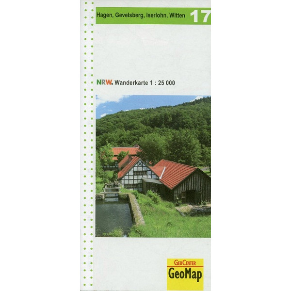 NRW-WANDERKARTE 17 HAGEN, GEVELSBERG 1:25.000 Ansicht 1