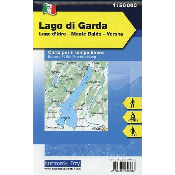 ITALIEN NR.7 GARDASEE 1:35.000 - Wanderkarte Ansicht 2