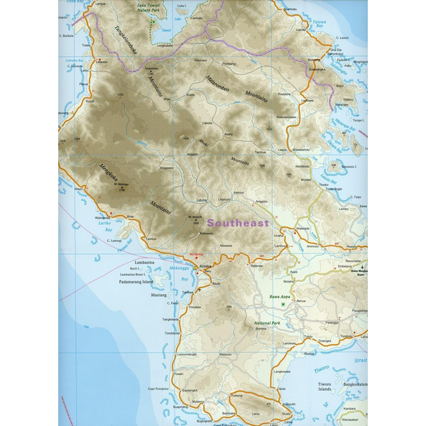 RKH WMP SULAWESI 1:800.000 - Straßenkarte Ansicht 2