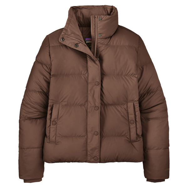 W'S SILENT DOWN JACKET Damen - Daunenjacke-BERM BROWN