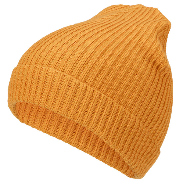 FISHERMANS ROLLED BEANIE Unisex - Mütze-AUTUMN ORANGE