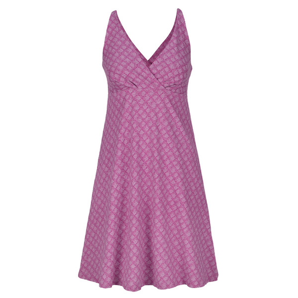W'S AMBER DAWN DRESS Damen - Kleid-FUTURE FLOWERS: FADED MAGENTA