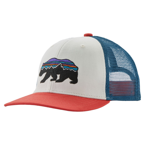 K'S TRUCKER HAT Kinder - Cap-FITZ ROY BEAR: BIRCH WHITE