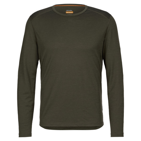 MEN MERINO 200 OASIS LS CREWE Herren - Baselayer-Shirt-DK LODEN