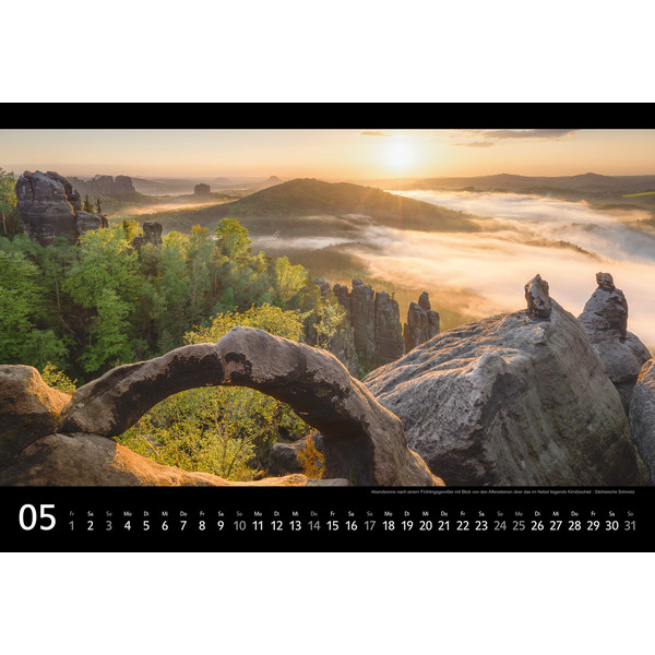 SÄCHSISCHE SCHWEIZ 2026 - Kalender Ansicht 6