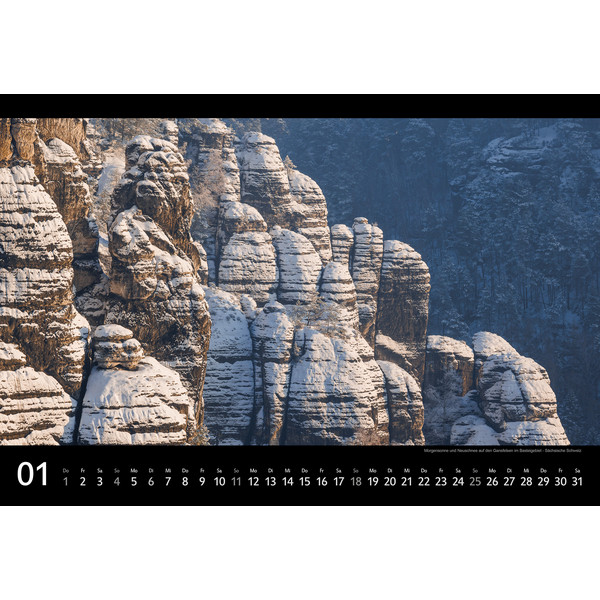 SÄCHSISCHE SCHWEIZ 2026 - Kalender Ansicht 2