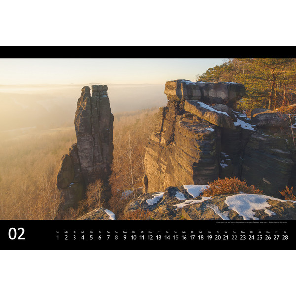 SÄCHSISCHE SCHWEIZ 2026 - Kalender Ansicht 3