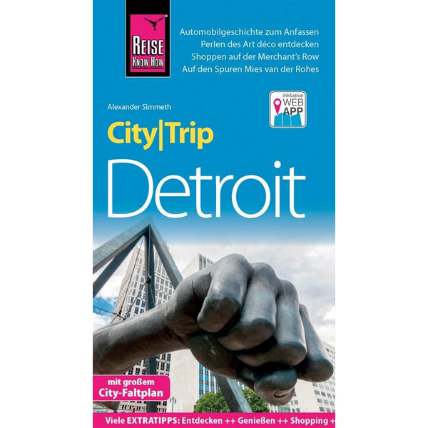 REISE KNOW-HOW CITYTRIP DETROIT - Reiseführer