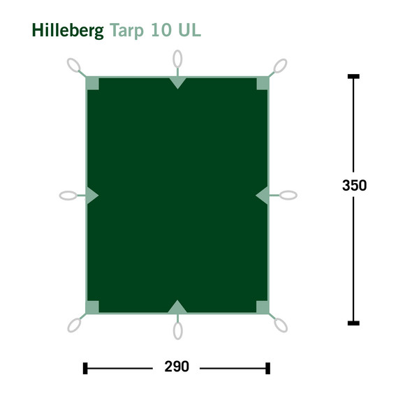 Hilleberg TARP 10 UL - Tarp Ansicht 2