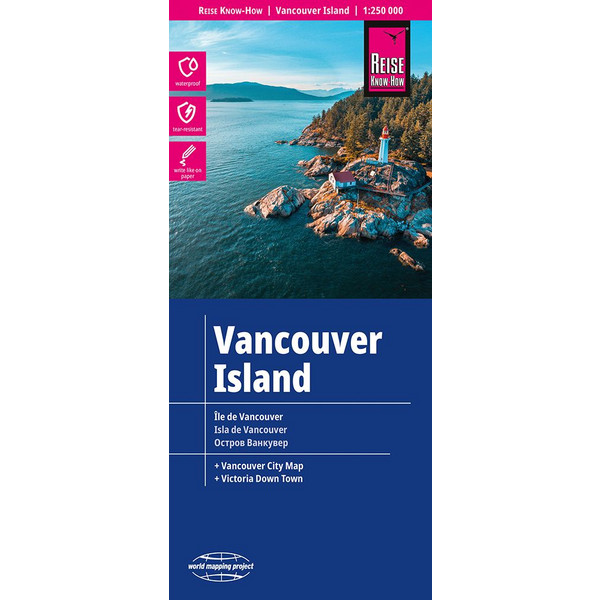 RKH WMP VANCOUVER ISLAND - Straßenkarte