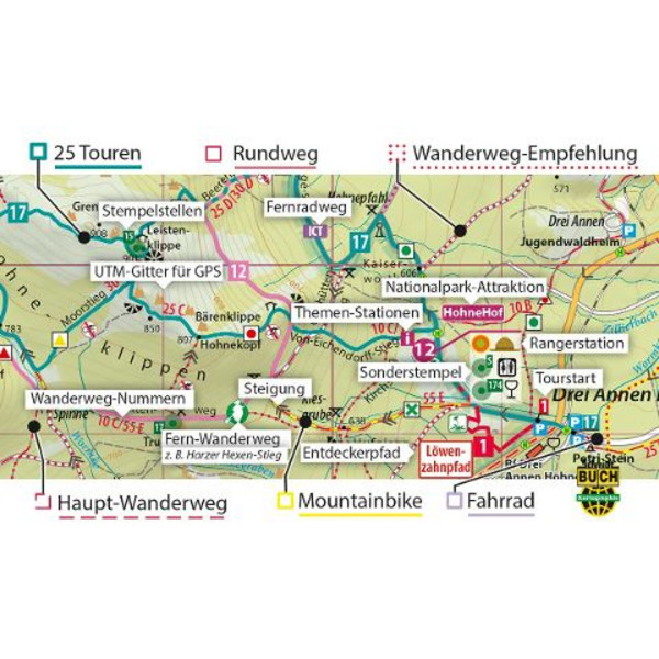 DER BROCKEN 1 : 30 000 Ansicht 2