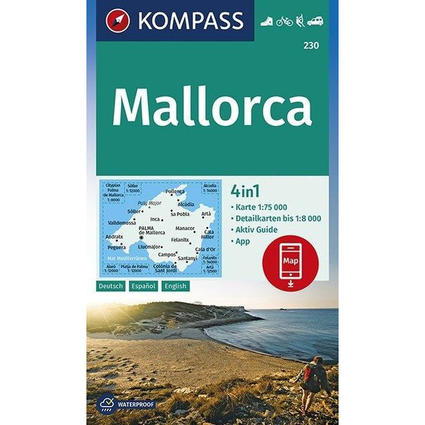 KOKA 230 MALLORCA - Wanderkarte Ansicht 1