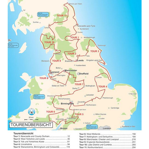 WOMO 02 ENGLAND - DER NORDEN - Reiseführer Ansicht 2