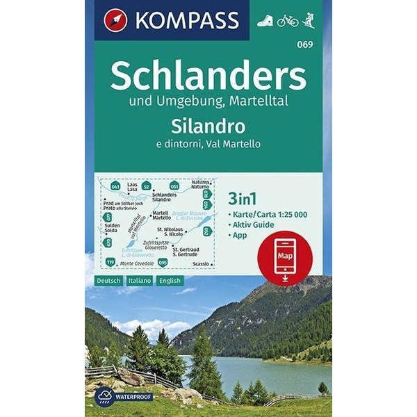 KOKA 069 SCHLANDERS UND UMGEBUNG - Wanderkarte Ansicht 1