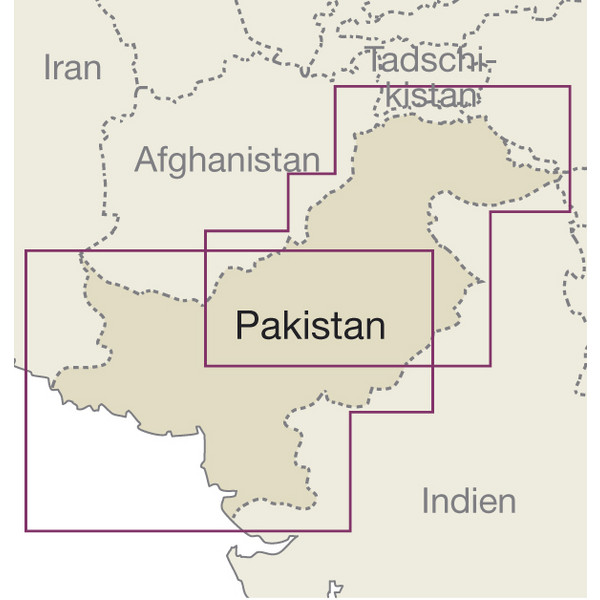 RKH WMP PAKISTAN - Straßenkarte Ansicht 2