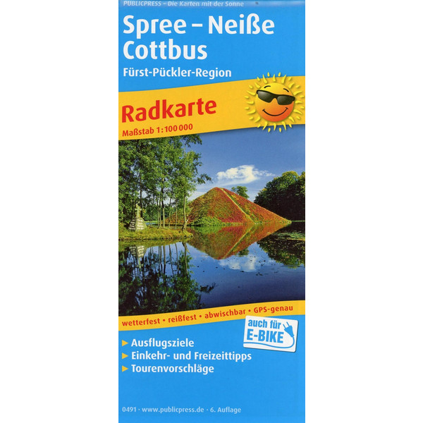 PUBLICPRESS SPREE - Fahrradkarte Ansicht 1