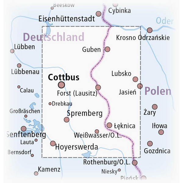 PUBLICPRESS SPREE - Fahrradkarte Ansicht 2