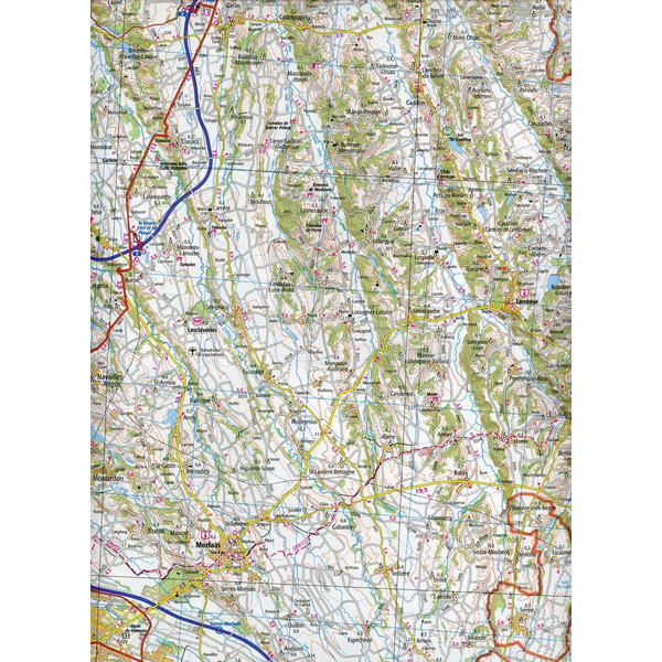 PAU.AUCH.MONT-DE-MARSAN 1:100 000 - Wanderkarte Ansicht 3