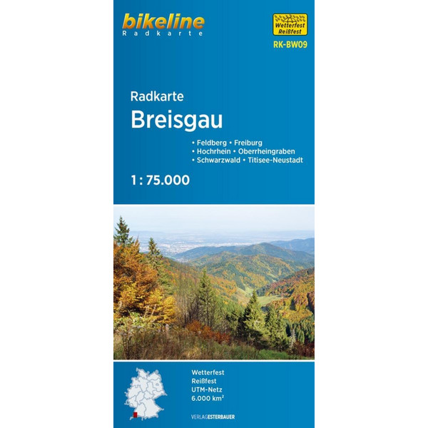 BREISGAU (RK-BW09) - Fahrradkarte