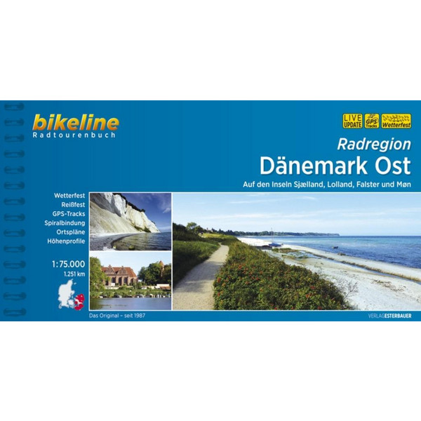 RADREGION DÄNEMARK OST 1:75.000 - Radwanderführer Ansicht 1