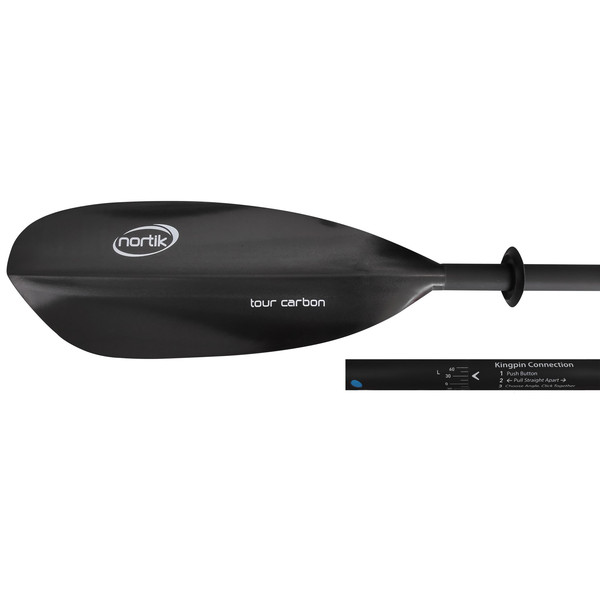 Nortik TOUR CARBON 2TLG | KING-PIN - Doppelpaddel Ansicht 2