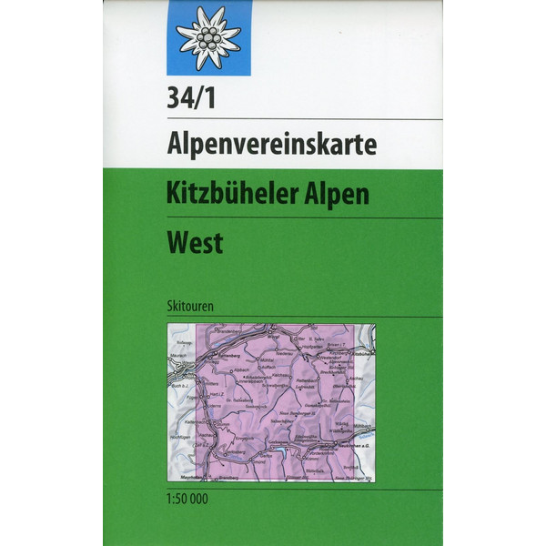 ALPEN WEST SKIAUSGABE - Winterwanderkarte