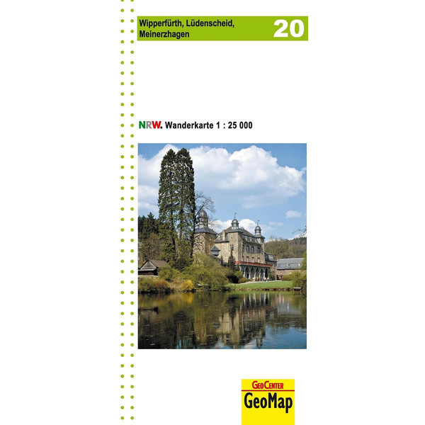 NORDRHEIN-WESTFALEN WANDERKARTE 20 WIPPERFÜRTH, LÜDENSCHEID Ansicht 1