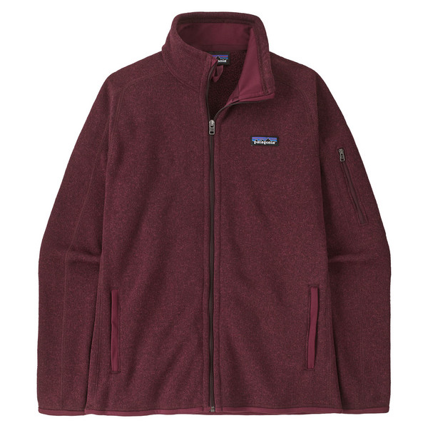 W'S BETTER SWEATER JACKET Damen - Fleecejacke-BERRY FIG