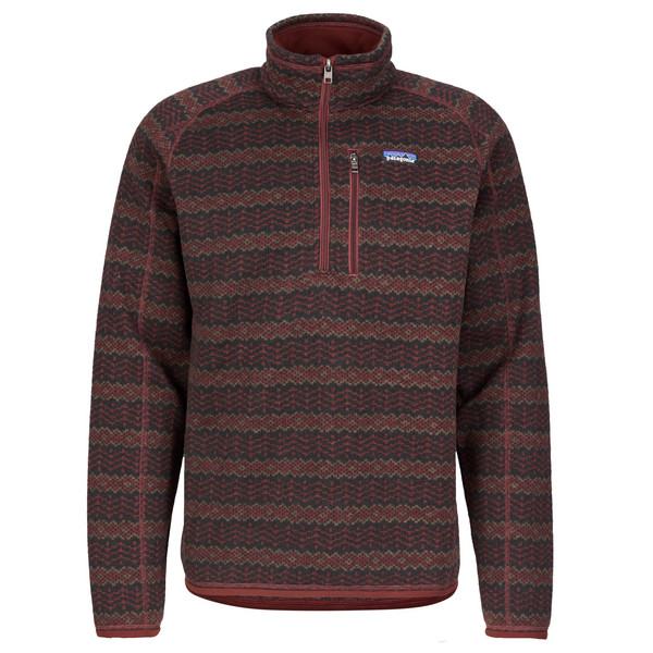 M'S BETTER SWEATER 1/4 ZIP Herren - Fleecepullover-WOVEN TOGETHER: DRIED VANILLA