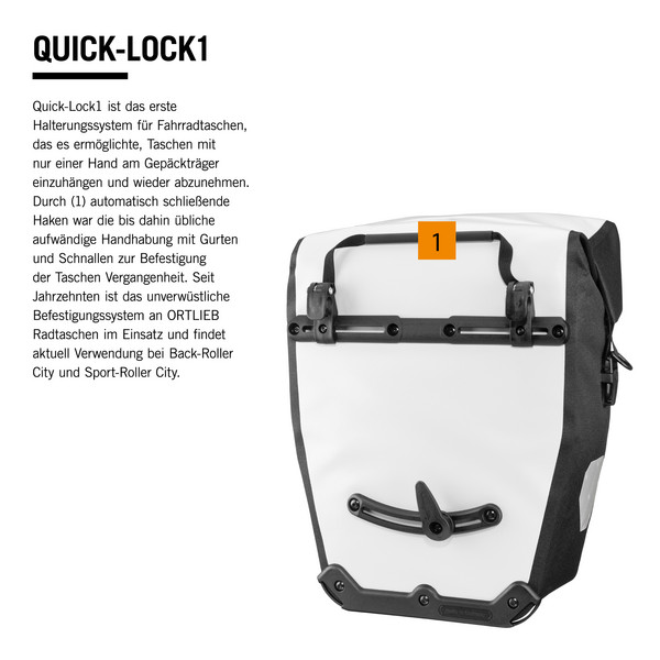 Ortlieb SPORT-ROLLER QL1 - Fahrradtaschen Ansicht 7