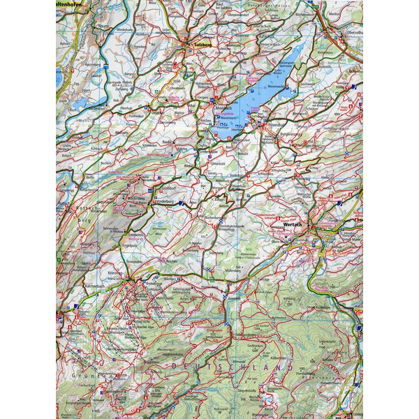 PUBLICPRESS ALLGÄU 1:50.000 - Wanderkarte Ansicht 3