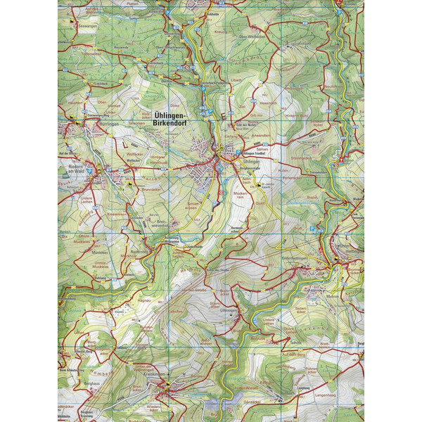 STÜHLINGEN 1:25 000 - Wanderkarte Ansicht 3