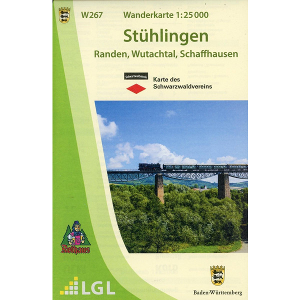 STÜHLINGEN 1:25 000 - Wanderkarte Ansicht 1
