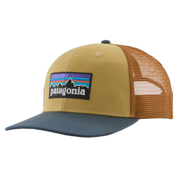 P-6 LOGO TRUCKER HAT Unisex - Cap-LYNX TAN
