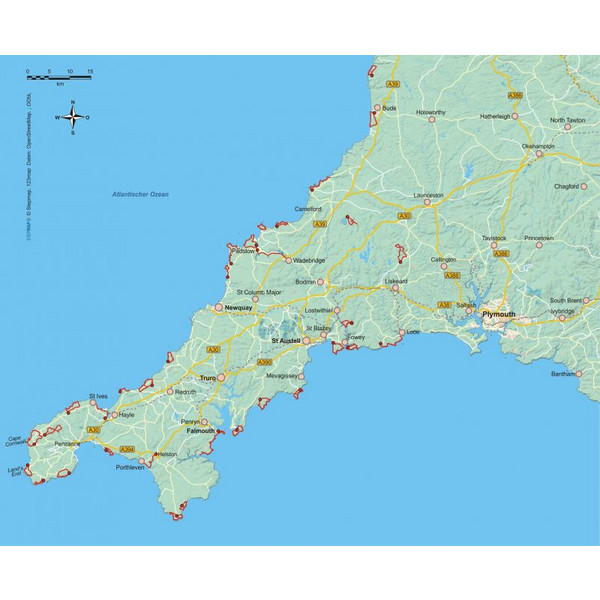 33 WANDERUNGEN CORNWALL - Wanderführer Ansicht 2