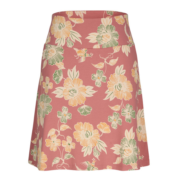 PADMA PULL ON SKIRT Damen - Rock-FLORAL BRICK DUST FLORAL