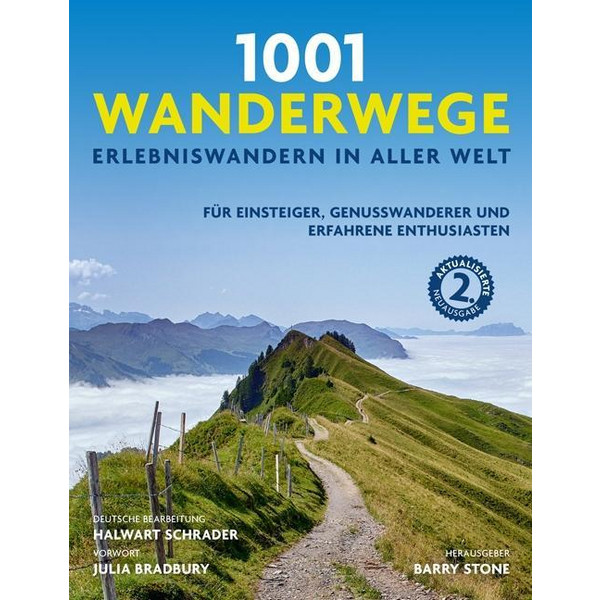 1001 WANDERWEGE - Wanderführer Ansicht 1