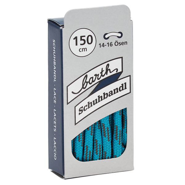 SCHNÜRSENKEL Unisex - Schnürsenkel-TÜRKIS/GRAU